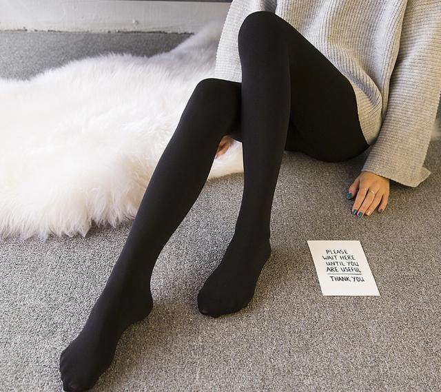 打底襪,化解冬日穿衣臃腫難題